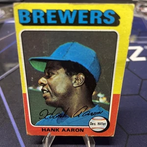 1975 Topps - Hank Aaron #660 - Bild 1 von 8