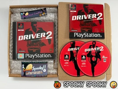Driver 2 Back on the Streets PS1 - UK PAL VGC CIB - High Quality Packing - Image 1 of 4