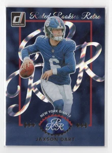 2025 PANINI DONRUSS JAXSON DART RATED ROOKIES RETRO RC - Picture 1 of 1