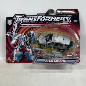 Transformers Robots in Disguise RiD 2001 AUTOBOT X-BRAWN Deluxe Class SUV Car - Picture 1 of 7