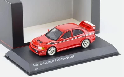 KYOSHO, MITSUBISHI Lancer Evolution VI TME Rosso, 1/43,  KYO43116R-B - Immagine 1 di 3