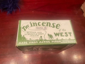 The Incense of the West – Teepee Burner + 20 Piñon Bricks - Picture 1 of 3