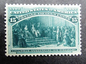 nystamps USA Briefmarke # 238 postfrisch OG H 225 $ N21x4112 - Bild 1 von 2