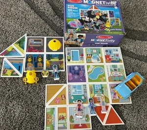 SELTEN Melissa & Doug Magnetivität Unser Haus & Unterwasserabenteuer Magnetspiel - Bild 1 von 8