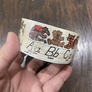 Vintage 1992 Lehrerbedarf Alphabet Schreibtisch Klebeband versiegelt Packung mit 36 - Bild 1 von 7