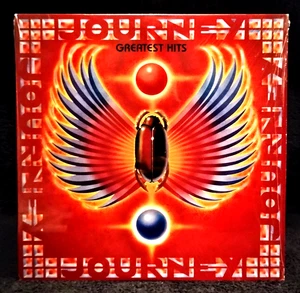 JOURNEY  "GREATEST HITS"  (RARE NM VINYL / IN-SHRINK / 1ST RL-1988) - Picture 1 of 15