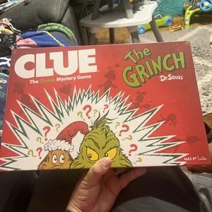 CLUE: Der Grinch Brettspiel BRANDNEU - Dr. Seuss’ Wie der Grinch Weihnachten stahl - Bild 1 von 3