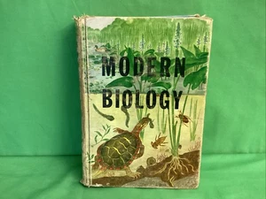 MODERN BIOLOGY 1956, Moon, Mann, Otto, vintage school textbook, transparencies - Picture 1 of 19