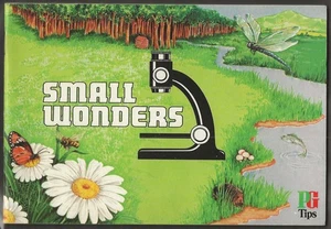 BROOKE BOND (TEA)-EMPTY ALBUM (NO ORDER FORM)- SMALL WONDERS - Picture 1 of 2