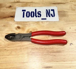 Herramientas Snap-on EE. UU. 7" Rojo Agarre Suave Alicates Combinados de Alta Resistencia 57CF Como Nuevo - Imagen 1 de 9