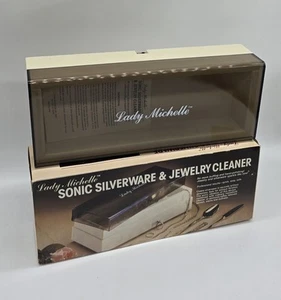 VINTAGE, LADY MICHELLE SONIC SILBERBESTECK & SCHMUCKREINIGER Top Zustand in box - Bild 1 von 5