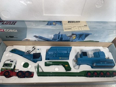 Corgi 1/50 Scale CC12002 - MAN King Trailer & Crusher Load - Cadzow - Image 1 of 4