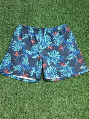 Ocean Current Men's 2XL Hawaiian Tropical Leafy Swimming Trunks Board Shorts XXL - Image 1 of 4