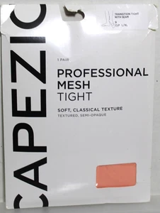 Capezio Professional Mesh Transition Tight 9 Nähte XL Pink Neu in Verpackung - Bild 1 von 4