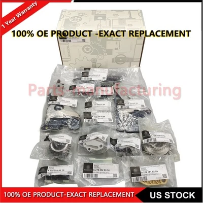 Timing Chain Kit 11-15 FOR Mercedes-Benz C300 C350 E300 E350 GLK300 ML350 3.5L Foto 1 de 4