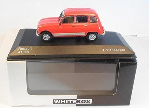 White Box 1/43 Renault 4 Clan rot in OVP #8801 - Bild 1 von 4