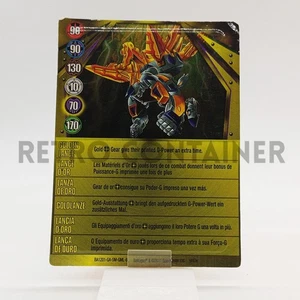 SEGA TOYS Spin Masters Ltd - BAKUGAN - Vintage Card - Golden Lance - Picture 1 of 1