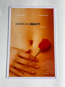 Póster de metal de decoración de pared de películas American Beauty Classic, 8x12 - Imagen 1 de 2