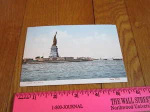 Antigua postal de colección Estatua de Liberty Harbor de principios de 1900 SIN PUBLICAR NYC - Imagen 1 de 9