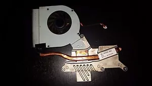 Acer Aspire 5738 Genuine CPU Cooling Fan Heatsink assy 60.4CG30.001 MG55150V1-Q - Picture 1 of 2