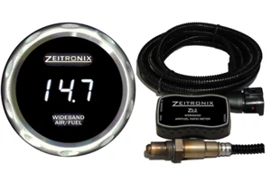 Medidor de banda ancha Zetronix Zt-3 y ZR-3 AFR LSU 4.9 (plateado / blanco) - Imagen 1 de 4