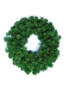 Balsam Pine Needle Christmas Wreath With 200 Tips - 58cm - Picture 1 of 4