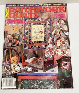 Lady's Circle Patchwork Quilting Patterns Designs for QUILTING June 1998 #124 - Picture 1 of 9