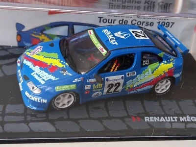 RENAULT Megane Maxi  Balesi N°22 Rallye Tour de Corse 1997 (IXO/Altaya) 1/43 - Photo 1/4