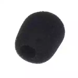 Copertura mini spugna schiuma cover pad microfono filtro auricolare cuffie nero - Bild 1 von 5