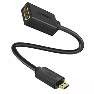 UGREEN Micro HDMI auf HDMI Adapterkabel 1080P 4K Typ d auf Typ a 20 cm Schwarz - Bild 1 von 7
