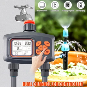 Automatic Irrigation Controller Water Timer Digital Tap Garden Watering System - Picture 1 of 12