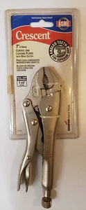 Crescent 7-Inch Curved Jaw Locking Plier w/ Wire Cutter - Picture 1 of 4