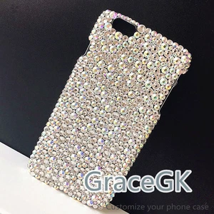 Luxurious Bling phone case cover handmade with A mix AB A-class crystals - Picture 1 of 2