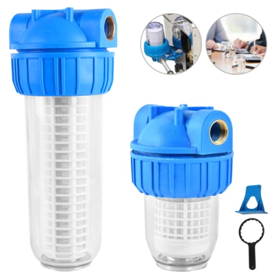 5/10 Zoll Wasserfilter Filtergehäuse Wasserfilter Vorfilter Pumpen Filter Garten - Bild 1 von 4