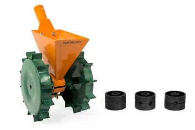 VAROMORUS CORN BEANS VEGETABLE METAL SEEDER 2-ROW MANUAL ONION RADISH BEETS - image 1 of 4