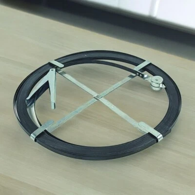 Flat Sewer Drain Rod Tool Cobra 1/2" x 100' Clears All Size Sewer Pipes Spear Pt - Image 1 of 4