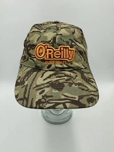 O'Reilly Auto Parts Naranja Camuflaje Caza Hombres Gorra Béisbol Camionero Sombrero Coche - Imagen 1 de 6