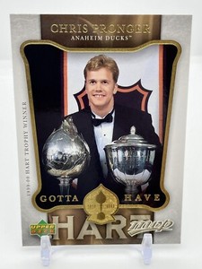 2006-07 Upper Deck MVP Gotta Have Hart Chris Pronger #HH6 HOF