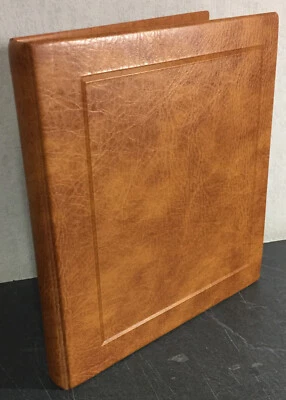 Reliure SAFE Yokama aspect "cuir nature" + pages France 1968 à 1978 - Photo 1/4