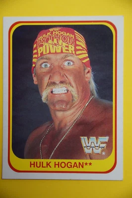 Hulk Hogan card - 1991 WWF Merlin Trading card #61 - German edition - Bild 1 von 2
