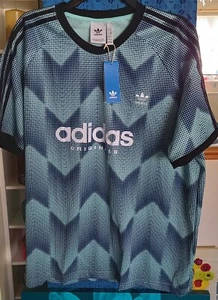 Adidas Fußball All Over Print Icons Training T-Shirt in Mint, Herren Gr. 2XL - Bild 1 von 4