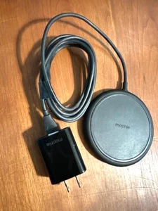 Mophie 10W Charge Stream Pad+ Qi Fast Charge Wireless Charging Pad w/ USB Cord - Picture 1 of 3