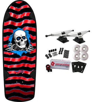 Powell Peralta Skateboard Completo OG Ripper Lámina Roja Old School Reedición Foto 1 de 4