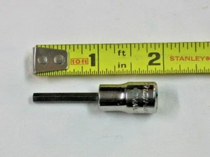 Snap-on - 1/4" Drive 9/64" Hex/Allen, Chrome Socket TMA4.5E - Picture 1 of 4