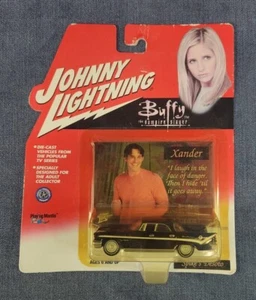 Johnny Lightning Buffy The Vampire Slayer Car Spikes Desoto on Card u-1D - Picture 1 of 2