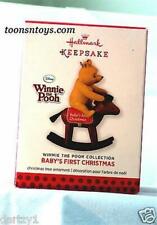 Disney Winnie the Pooh Hallmark Keepsake 2013 Baby 1st Xmas MIB