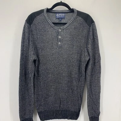 Suéter Pullover American Rag Para Hombres Grande Cuello Redondo Algodón Manga Larga Tejido Gofre Foto 1 de 4