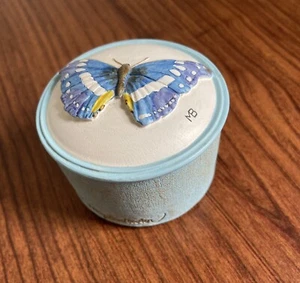 Hallmark Marjolein Bastion Trinket Box Butterfly Morpho - Picture 1 of 6