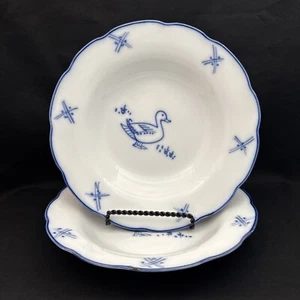 BIA Cordon C Steele Duck Rim Soup Salad Bowl 8" Across Set of 2 - Picture 1 of 7