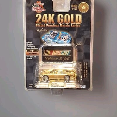 Nascar Jerry Nadeau #9 Ford 1999 Racing Champions 24K Gold 1:64 Cartoon Network  - Image 1 of 4